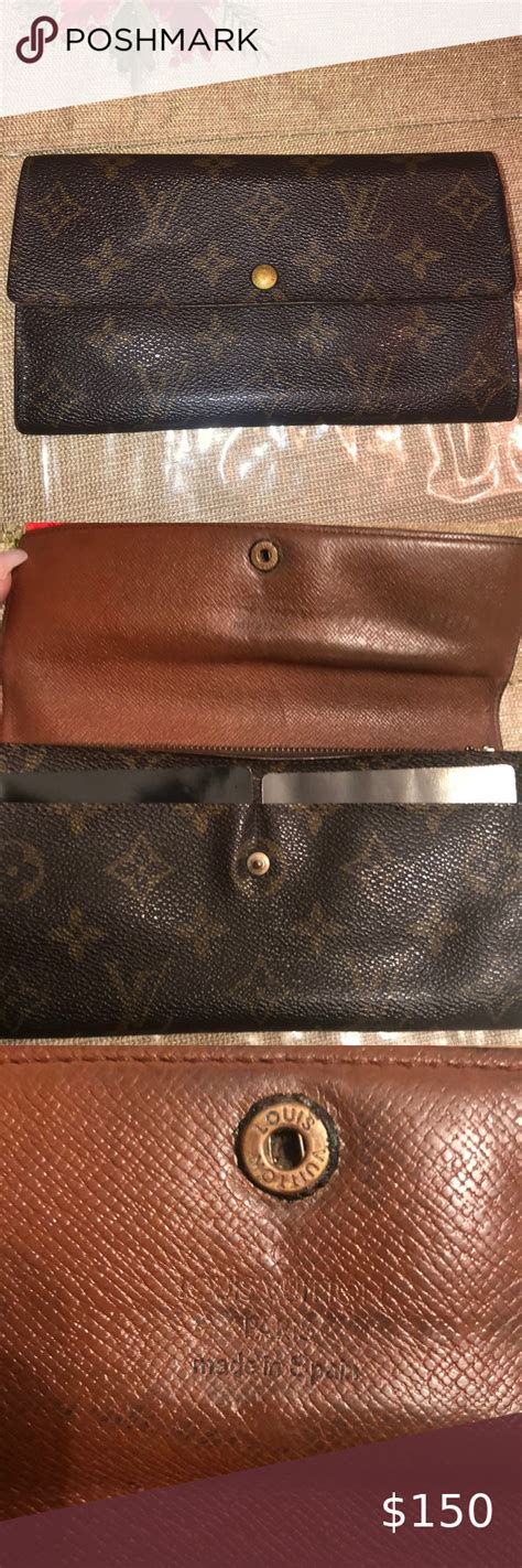 louis vuitton wallet snap repair